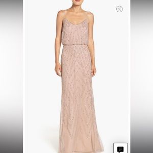 Adrianna Papell blush dress